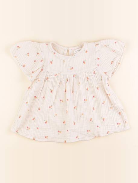 Blouse - 4 ans Beige 1 - vertbaudet enfant 