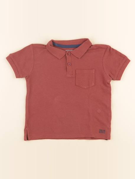 Polo - 4 ans Rouge 1 - vertbaudet enfant 