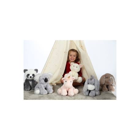 Peluche - les amis floppy koala - 30 cm Gris 5 - vertbaudet enfant 