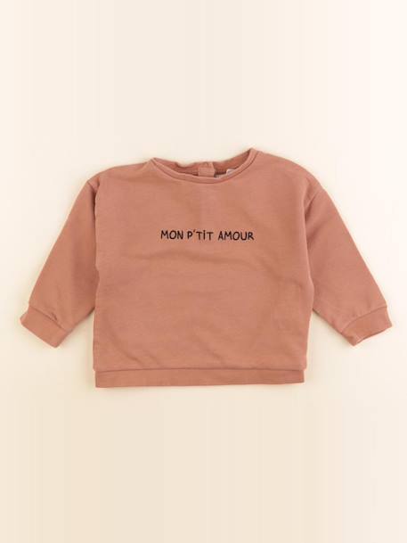 Sweat - 18 mois Marron 1 - vertbaudet enfant 