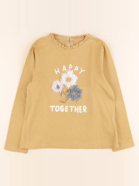 Tee-shirt - 6 ans Jaune 1 - vertbaudet enfant 
