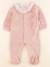 Pyjama velours - 6 mois Rose 1 - vertbaudet enfant 