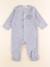 Pyjama velours - 9 mois Bleu 1 - vertbaudet enfant 