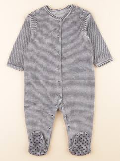 Seconde main-Garçon-Pyjama velours - 12 mois