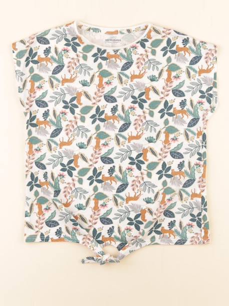 Tee-shirt - 6 ans Blanc, vert 1 - vertbaudet enfant 