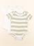 Lot de 2 bodies en coton - 9 mois Blanc, vert 1 - vertbaudet enfant 