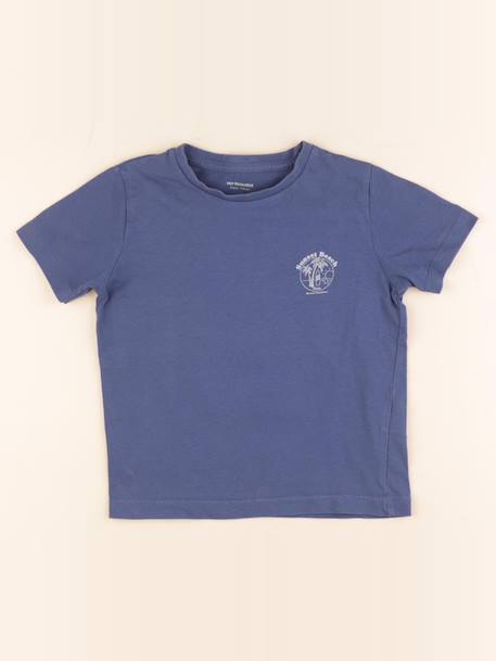 Tee-shirt - 5 ans Bleu 1 - vertbaudet enfant 