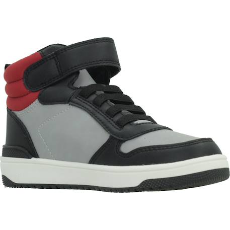Bottines enfant garçon Blanc c0899+Gris c0043 11 - vertbaudet enfant 