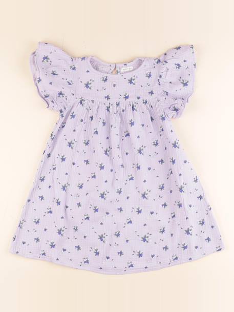 Robe - 7 ans Violet 1 - vertbaudet enfant 
