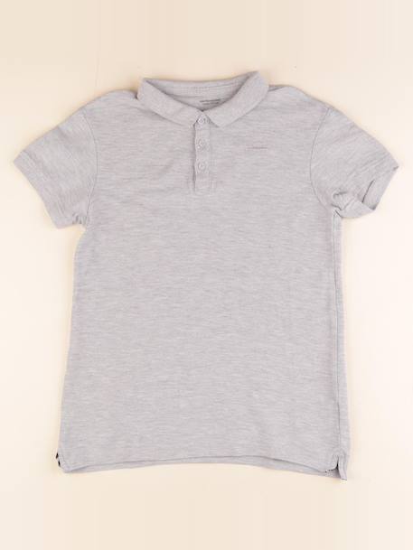 Polo - 12 ans Gris 1 - vertbaudet enfant 