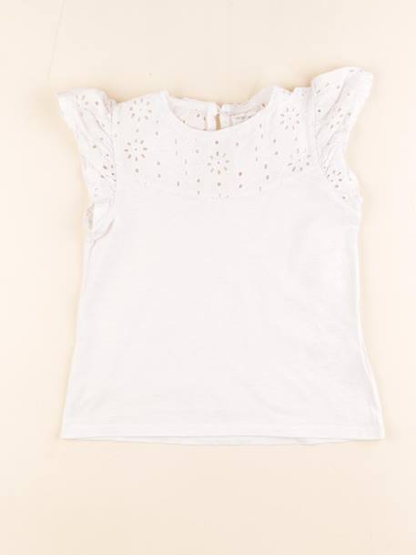 Tee-shirt - 6 ans Blanc 1 - vertbaudet enfant 