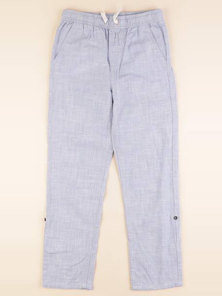 Pantalon - 10 ans Bleu 1 - vertbaudet enfant 