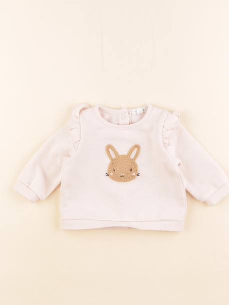 Sweat - 3 mois Rose 1 - vertbaudet enfant 