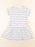 Robe - 10 ans Blanc, bleu 1 - vertbaudet enfant 
