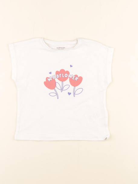 Tee-shirt - 3 ans Blanc 1 - vertbaudet enfant 