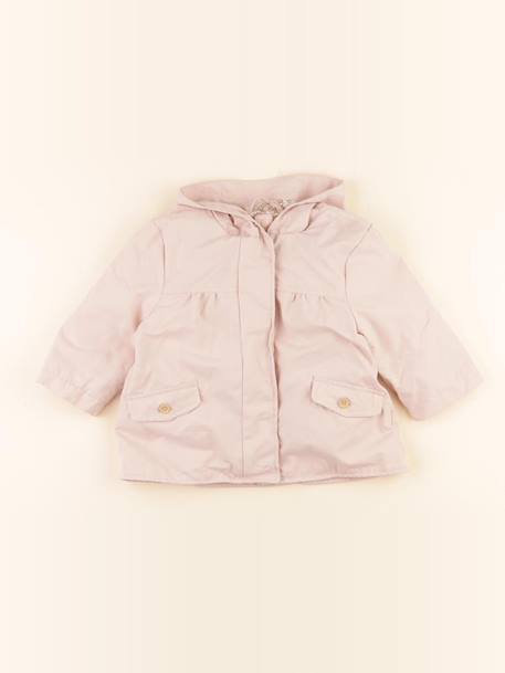 Imperméable doublure amovible - 12 mois Rose 1 - vertbaudet enfant 