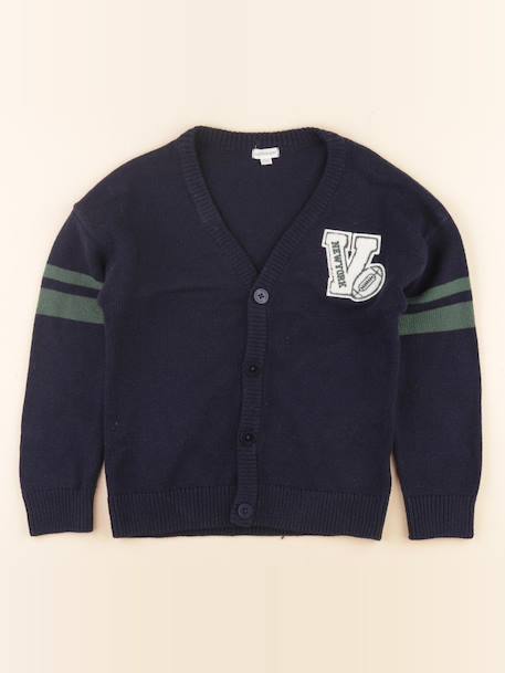 Gilet - 8 ans Bleu 1 - vertbaudet enfant 
