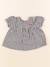 Blouse - 6 mois Blanc, noir 1 - vertbaudet enfant 