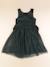 Robe velours - 14 ans Vert, or 1 - vertbaudet enfant 
