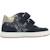 Bottes bébé fille en cuir Noir+Violet 1 - vertbaudet enfant 