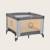 Parc bébé bonnie 100 x 96 cm avec matelas, roulettes et sac de transport Beige sand+Blue navy+Grey stone 17 - vertbaudet enfant 