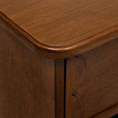 Table de chevet rectangulaire avec tiroir - mona Marron 4 - vertbaudet enfant 