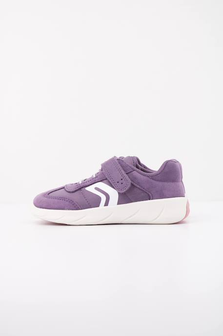 Baskets enfant fille en cuir Violet c8260 4 - vertbaudet enfant 