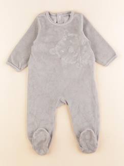 Seconde main-Garçon-Pyjama, surpyjama, dors-bien-Pyjama velours - 9 mois