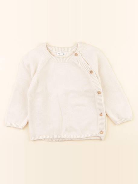 Pull - 12 mois Blanc 1 - vertbaudet enfant 