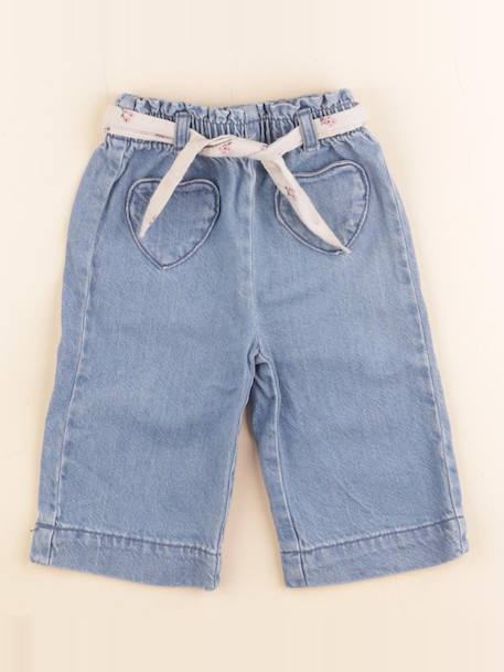 Jean - 6 mois Bleu 1 - vertbaudet enfant 