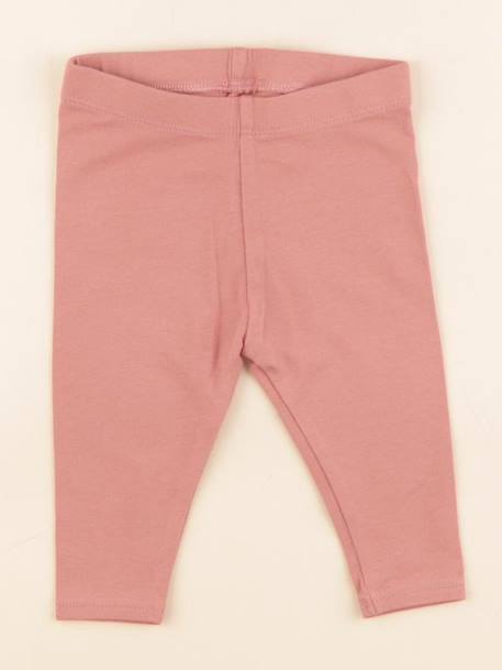 Legging doublé - 3 mois Rose 1 - vertbaudet enfant 