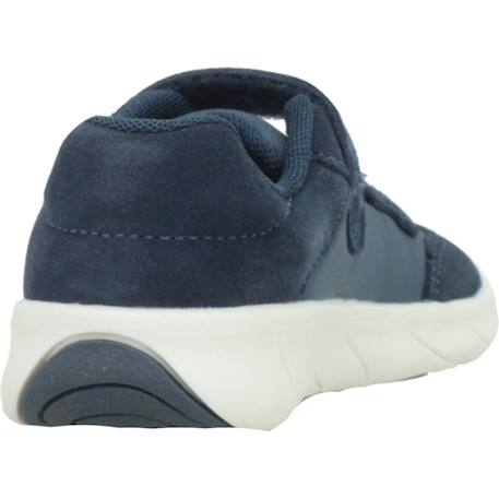 Baskets enfant garçon en cuir Bleu cb41z+Vert c3p1z 3 - vertbaudet enfant 