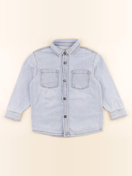 Chemise - 5 ans Bleu 1 - vertbaudet enfant 
