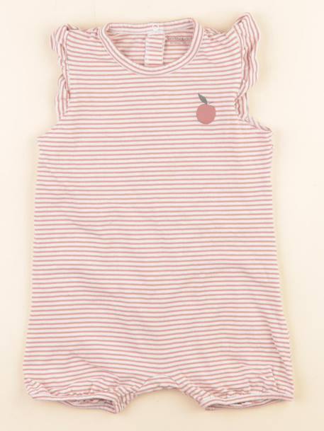 Pyjama coton - 24 mois Rose 1 - vertbaudet enfant 