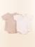 Lot de 2 bodies en coton - 9 mois Rose 1 - vertbaudet enfant 
