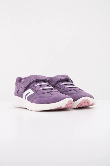 Baskets enfant fille en cuir Violet c8260 2 - vertbaudet enfant 