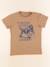 Tee-shirt - 12 ans Marron 1 - vertbaudet enfant 