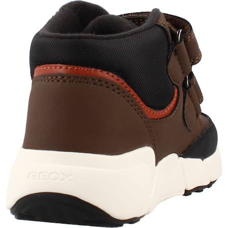 Baskets enfant garçon Bleu c4j2t+Marron c6r6b 9 - vertbaudet enfant 