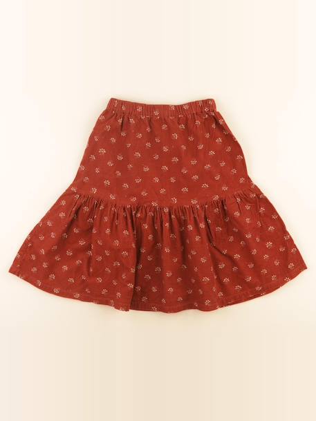 Jupe - 7 ans Marron 1 - vertbaudet enfant 
