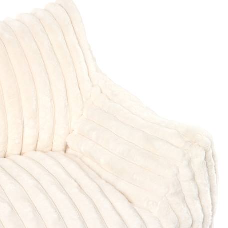 Canapé enfant 2 places velours côtelé Blanc 3 - vertbaudet enfant 