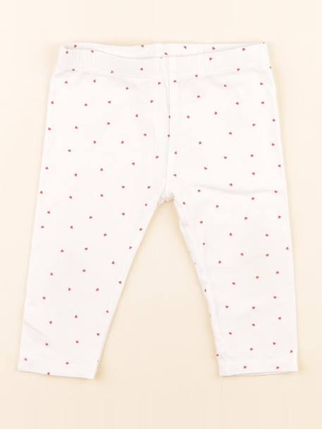 Legging - 9 mois Blanc, rouge 1 - vertbaudet enfant 