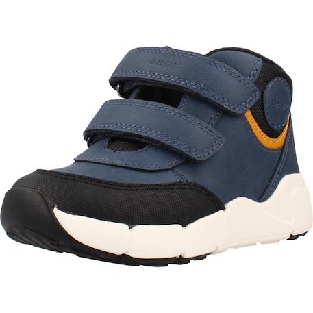 Baskets enfant garçon Bleu c4j2t+Marron c6r6b 4 - vertbaudet enfant 