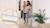 Barrière de sécurité bébé truus slim 75-105 cm à fixation par pression sans perçage Grey+White 6 - vertbaudet enfant 