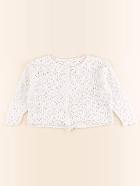 Gilet - 24 mois Blanc 1 - vertbaudet enfant 