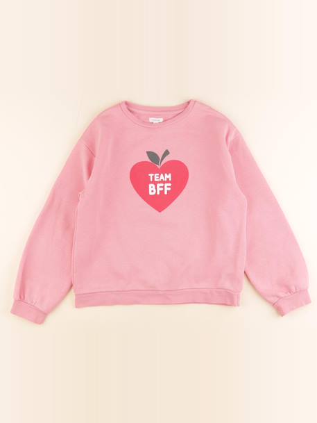 Sweat - 12 ans Rose 1 - vertbaudet enfant 