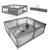 Grand parc bébé willow xl avec côtés en maille et grille de protection Beige sand+Grey concrete 7 - vertbaudet enfant 