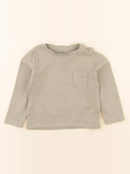 Tee-shirt - 18 mois Vert 1 - vertbaudet enfant 