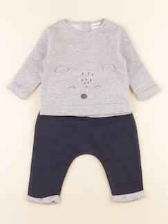 Seconde main-Fille-Ensemble - 6/9 mois