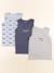 Lot de 3 maillots de corps - 8 ans Bleu, gris 1 - vertbaudet enfant 