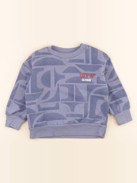 Sweat - 3 ans Bleu 1 - vertbaudet enfant 